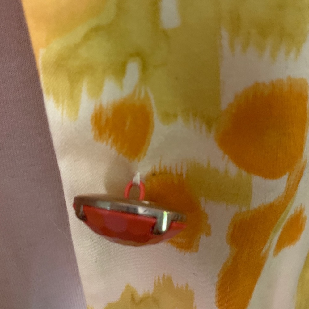 F.L. Malik Floral Multi Long Button Coat Jacket - Picture 7 of 9